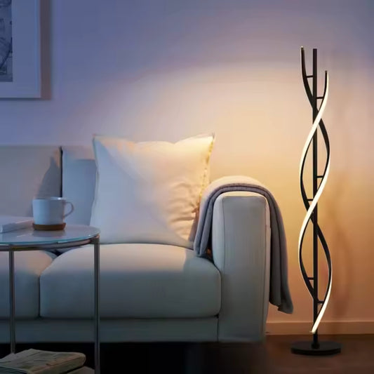 Lampada LED Upsilon, 27W, 3000K/ 4000K/ 6000K, metallo e acrilico, Veioze nero e titolo predefinito Alessandro Design