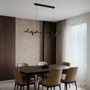Lampadario LED Harman, 23W, 6 Sorgenti, Luce Neutra, Nero Lampadari Moderni Titolo predefinito Alessandro Design