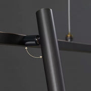 Lampadario LED Harman, 23W, 6 Sorgenti, Luce Neutra, Nero Lampadari Moderni Titolo predefinito Alessandro Design