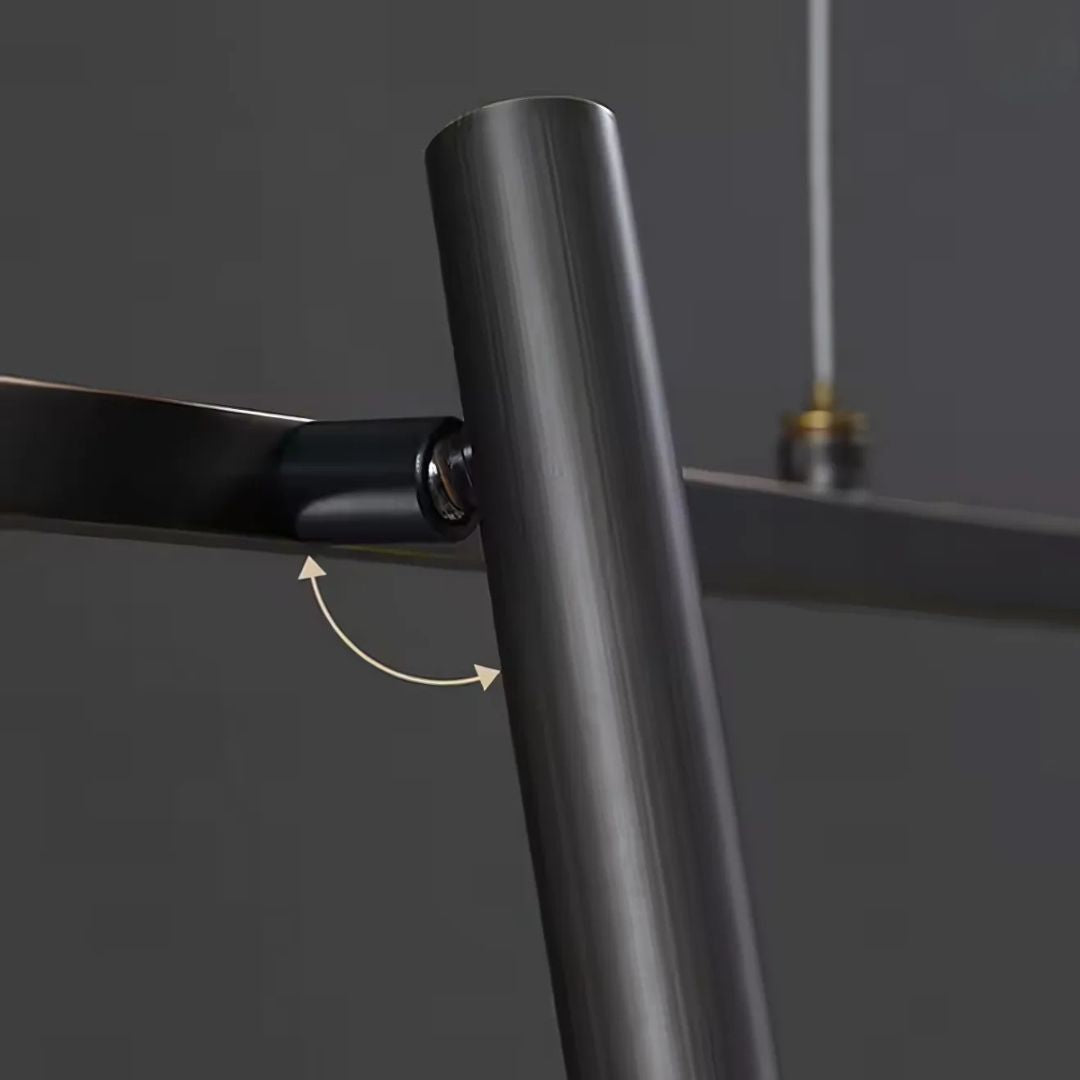 Lampadario LED Harman, 23W, 6 Sorgenti, Luce Neutra, Nero Lampadari Moderni Titolo predefinito Alessandro Design