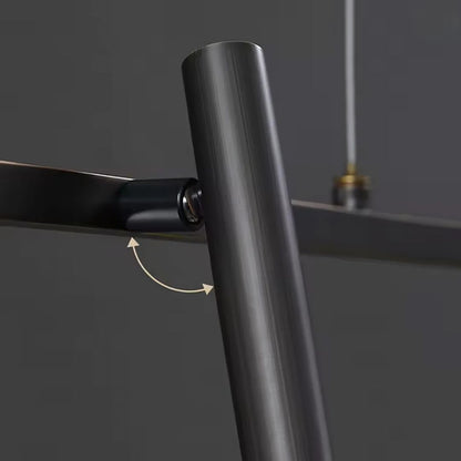 Lampadario LED Harman, 23W, 6 Sorgenti, Luce Neutra, Nero Lampadari Moderni Titolo predefinito Alessandro Design