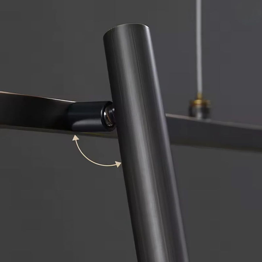 Lampadario LED Harman, 23W, 6 Sorgenti, Luce Neutra, Nero Lampadari Moderni Titolo predefinito Alessandro Design
