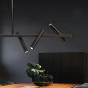 Lampadario LED Harman, 23W, 6 Sorgenti, Luce Neutra, Nero Lampadari Moderni Titolo predefinito Alessandro Design