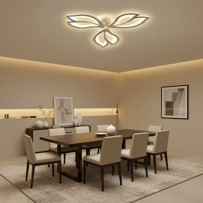 Lustra LED cu telecomanda LILY 40W, 3 Elemente, lumina Rece/Calda/Neutra, Dimabila, Alb Lustre LED cu Telecomanda Default Title Alessandro Design