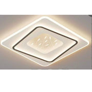 Lampadario a LED con telecomando LINEA 125W, Quadrato, Luce Fredda/Calda/Neutra, Dimmerabile, Nero Lampadari a LED con telecomando Titolo predefinito Alessandro Design