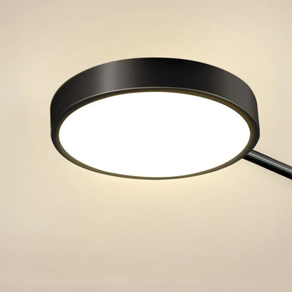 Lampadario LED con Telecomando LT721/8BK+GD, 44W, 8 Elementi, Luce Calda/Fredda/Neutra, Dimmerabile, Nero/Oro Lampadari LED con Telecomando Titolo predefinito Alessandro Design