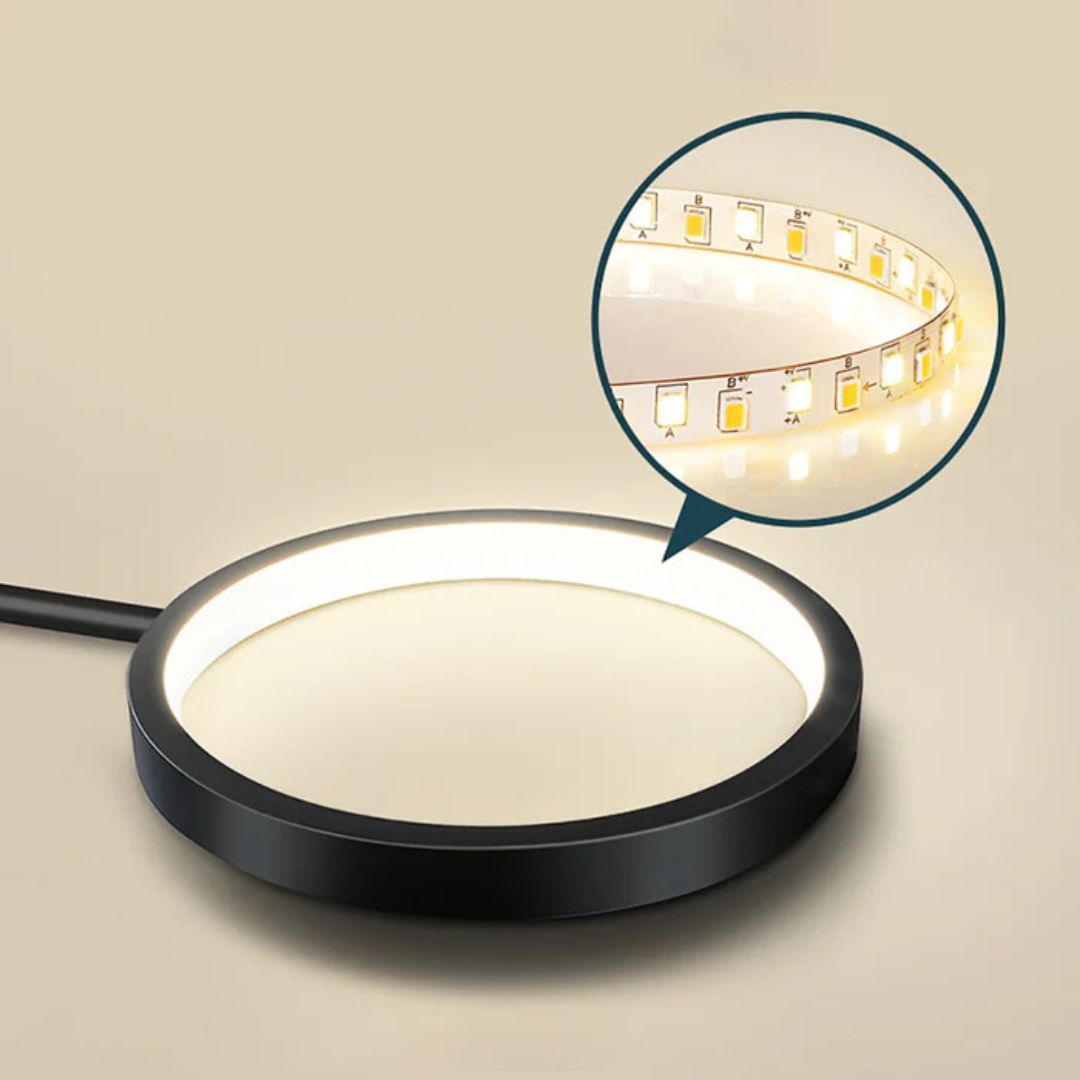 Lampadario LED con Telecomando LT721/8BK+GD, 44W, 8 Elementi, Luce Calda/Fredda/Neutra, Dimmerabile, Nero/Oro Lampadari LED con Telecomando Titolo predefinito Alessandro Design
