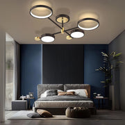 Lampadario LED con Telecomando MARIA, 22W, 4 Elementi, Luce Calda/Fredda/Neutra, Dimmerabile, Nero Lampadari LED con Telecomando Titolo predefinito Alessandro Design