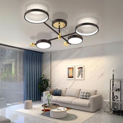 Lampadario LED con Telecomando MARIA, 22W, 4 Elementi, Luce Calda/Fredda/Neutra, Dimmerabile, Nero Lampadari LED con Telecomando Titolo predefinito Alessandro Design