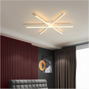 Lampadario a LED con telecomando ZOE, 40W, Luce Fredda/Calda/Neutra, Dimmerabile, Lampadario a LED Bianco con telecomando Titolo predefinito Alessandro Design