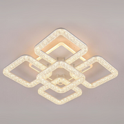 Lampadario LED Astrid con Telecomando, 134W, Dimmerabile, Lampadari LED Bianchi con Telecomando Titolo predefinito Alessandro Design