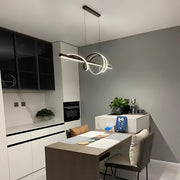 Lustra LED suspendata cu telecomanda RIBBON 64W, Liniara, lumina Rece/Calda/Neutra, Dimabila, Negru, Inaltime Reglabila Lustre LED cu Telecomanda Default Title Alessandro Design