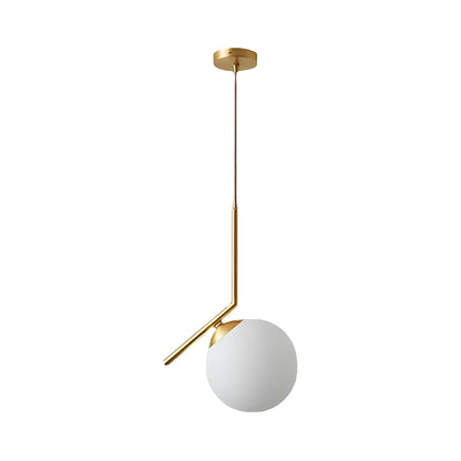 Lustra LOFT Haven, 1x E27, Alb Auriu, Metal, Inaltime Reglabila, Modern Lustre Moderne Default Title Alessandro Design