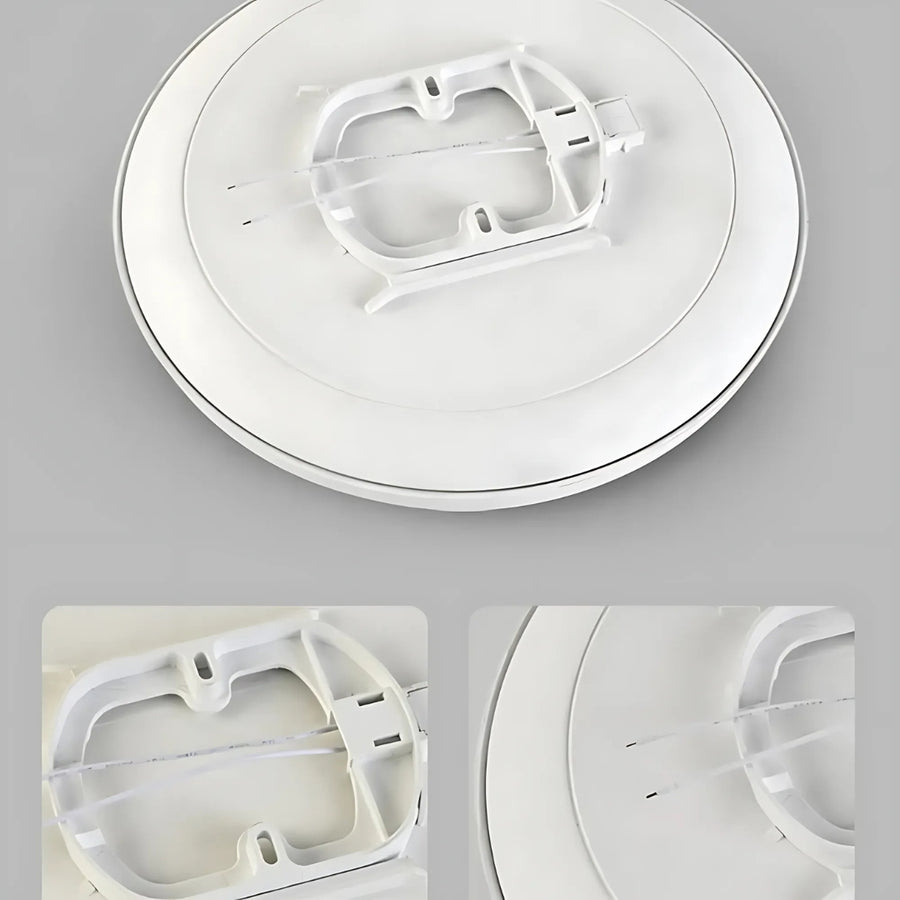 SOLIS Plafoniera LED 37cm 33W Luce Fredda Plafoniere LED Bianco Titolo predefinito Alessandro Design