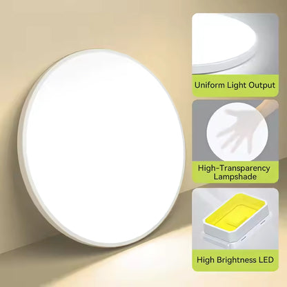 SOLIS Plafoniera LED 37cm 33W Luce Fredda Plafoniere LED Bianco Titolo predefinito Alessandro Design