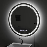 Oglinda LED Rotunda, Diametru 50cm, Celeste MotionGlow Marcello, Sistem Dezaburire, Ceas & Termometru, Dimabila, Lumina Calda Neutra Rece 3000K/4000K/6000K Oglinzi Marcello Default Title Alessandro Design