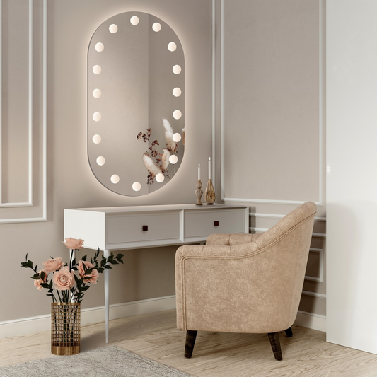 Specchio LED Touch Infinitium Demister System 60X80cm Specchi Korman E Titolo predefinito Alessandro Design