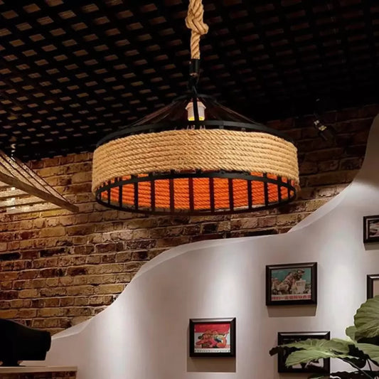 Lampadario Anthony, 1x lampadina E27, lampadari vintage neri Titolo predefinito Alessandro Design