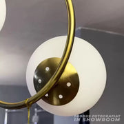 LOFT Atelier Lampadario, 2x E27, Oro Bianco, Metallo, Altezza Regolabile Lampadari Moderni Titolo predefinito Alessandro Design