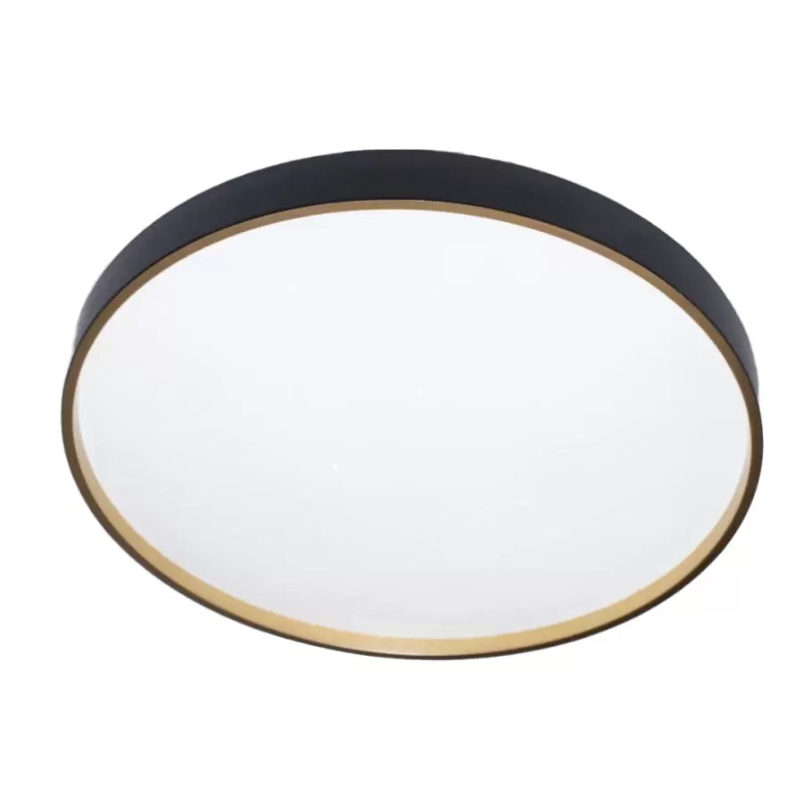 Plafoniera LED Fantas 24W, Rotonda, Abs, Plafoniere LED Bianco e Nero Titolo predefinito Alessandro Design