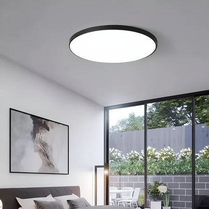 Plafoniera LED SOLIS 27cm 20W Lumina Rece, Negru Plafoniere LED Default Title Alessandro Design