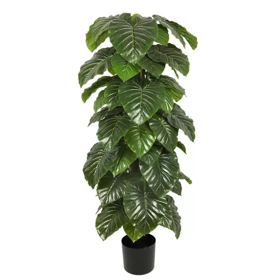 Pianta Artificiale Filodendro, Senza Vaso 140cm Verde Titolo predefinito Alessandro Design