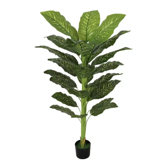 Pianta artificiale 24 foglie senza vaso 160 cm Verde Piante artificiali da interno Titolo predefinito Alessandro Design