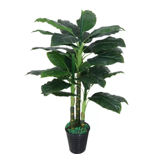 Pianta artificiale Dieffenbachia, senza vaso, 160 cm Verde Titolo predefinito Alessandro Design