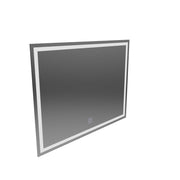 Specchio LED rettangolare, 80x60cm, FRAME Basic Touch