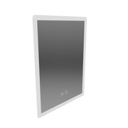 Specchio LED rettangolare, 60x80 cm, Touch VENERA, Sistema Demister, Dimmerabile