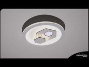 Lampadario a LED KATHLEEN RGB 16W, Luce Calda/Neutra, Bianco