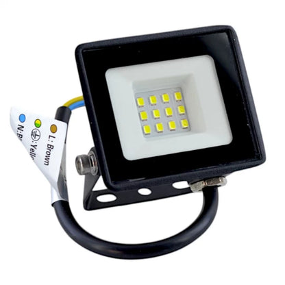 Proiettore LED 10W 6000K IP65 220-230V 12 sorgenti Nero Metallizzato Case Prodotti LED Titolo predefinito Alessandro Design