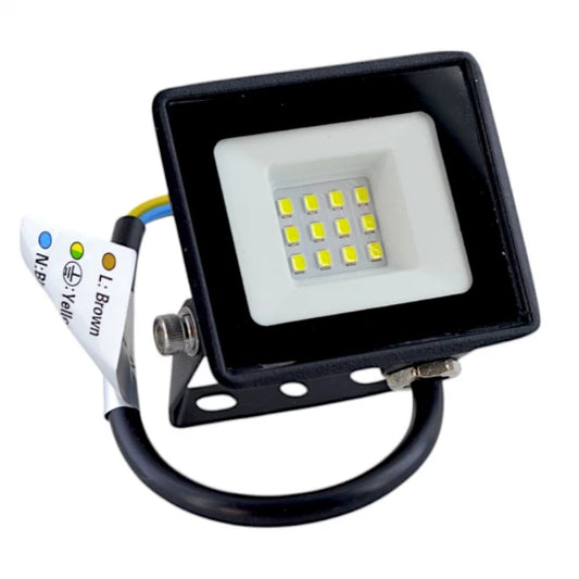 Proiettore LED 10W 6000K IP65 220-230V 12 sorgenti Nero Metallizzato Case Prodotti LED Titolo predefinito Alessandro Design