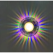 Spot LED, CROMIO II, 4W, Rotund, lumina RGB/Rece, Transparent