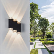 Applique LED AX232, Esterno, 6 Sorgenti, 6W, Nero, 3000K Applique da esterno Titolo predefinito Alessandro Design