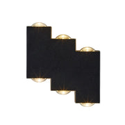 Applique LED AX232, Esterno, 6 Sorgenti, 6W, Nero, 3000K Applique da esterno Titolo predefinito Alessandro Design