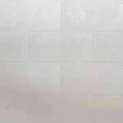 Set di 10 sfondi autoadesivi in ​​schiuma morbida 3D, 70 cm x 70 cm x 2 mm, titolo predefinito dello sfondo 3D bianco Alessandro Design