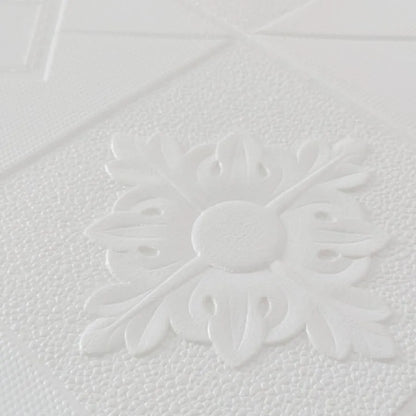 Set di 10 sfondi autoadesivi in ​​schiuma morbida 3D, 70 cm x 70 cm x 2 mm, titolo predefinito dello sfondo 3D bianco Alessandro Design