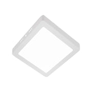 Spot LED applicato, 12W, 6400K, metallo e acrilico, bianco