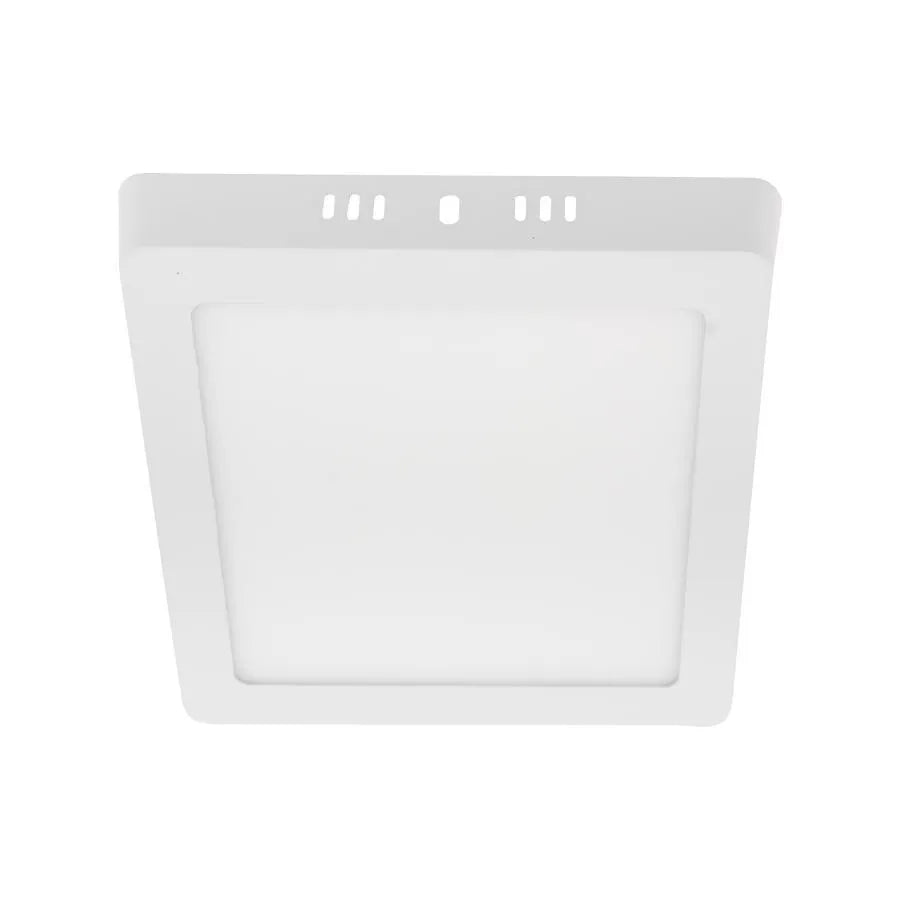 Spot LED applicato, 12W, 6400K, metallo e acrilico, bianco