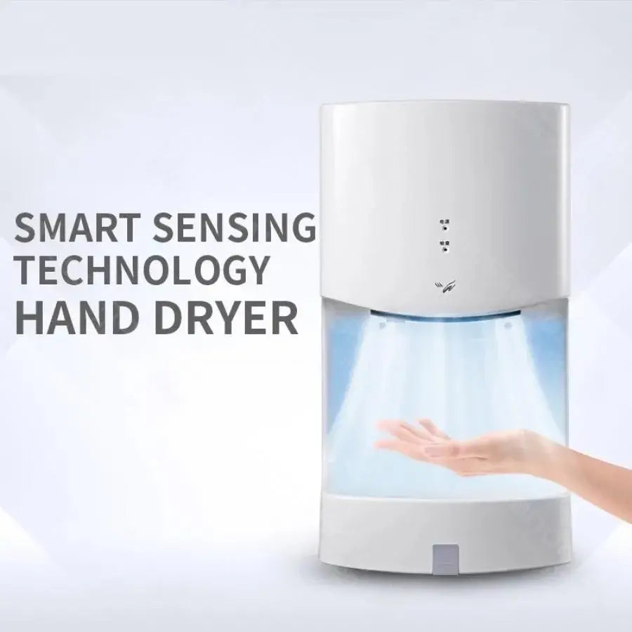 Asciugamani automatico con sensore FL-2020, 1200W, Getto d'aria, Bianco Titolo predefinito Alessandro Design