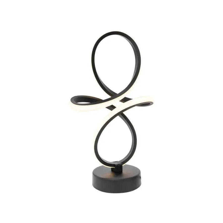 Paralume LED Cetia 30W Luce Fredda/Calda/Neutra Intrecciata Paralumi e Lampade da Terra in Metallo Nero Titolo predefinito Alessandro Design