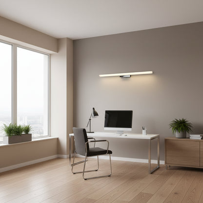 Lampada da parete a LED, COMO, 7W, lineare, Luce Calda/Neutra/Fredda, Cromo Lampade da parete per interni Titolo predefinito Alessandro Design