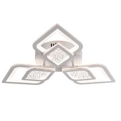 Lampadario a LED con telecomando DALIA 67W, 3 Petali, Luce Fredda/Calda/Neutra, Dimmerabile, Lampadario a LED con telecomando Bianco Titolo predefinito Alessandro Design