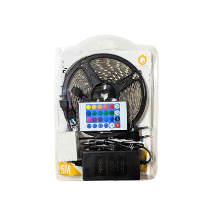 Kit Striscia LED 5050 5m con telecomando, RGB, 10W/m, 5m, IP44 Prodotti LED Titolo predefinito Alessandro Design