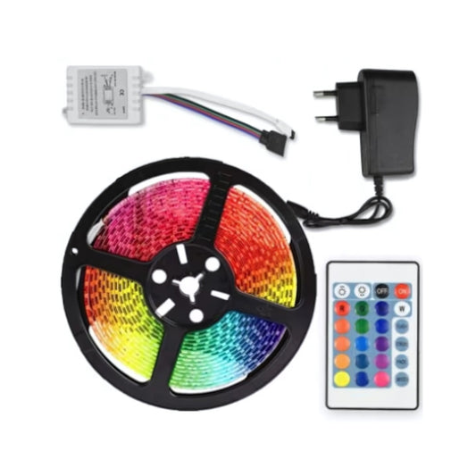 Kit Striscia LED 2835 con telecomando, RGB, 10W/m, 5m, IP44 Titolo predefinito Alessandro Design