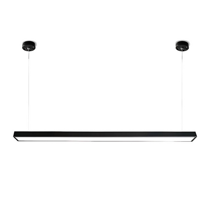 Lampadario a sospensione LED DARIN, 120cm, 23W, Altezza Regolabile, Luce Fredda, Lampadari Moderni Nero Titolo predefinito Alessandro Design
